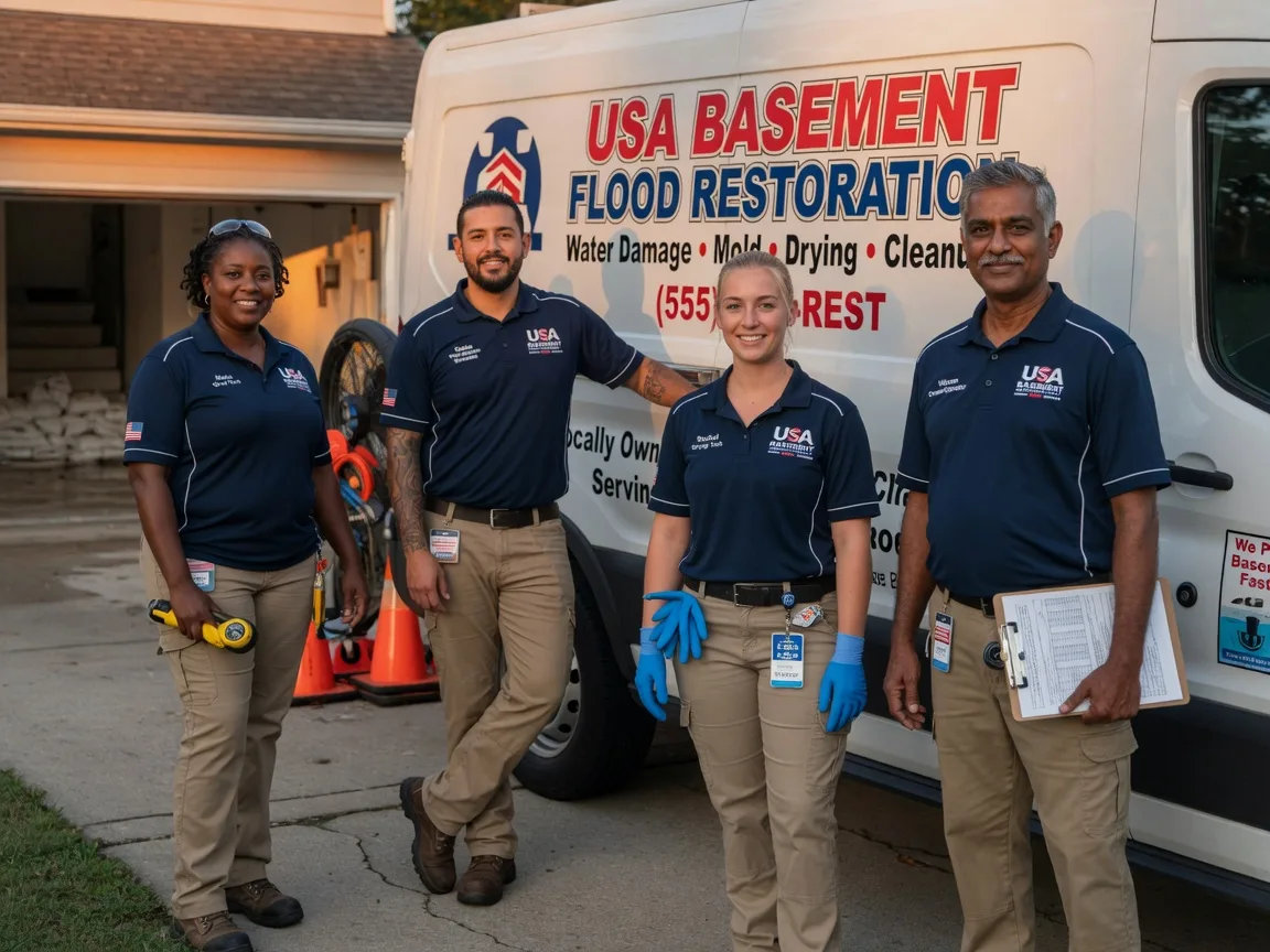 Basement Flood Cleanup company in Pelsor, AR