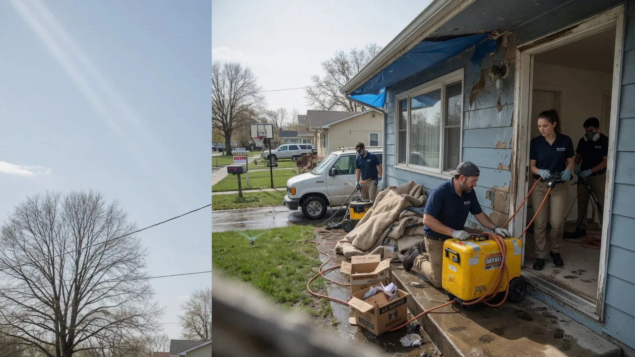 Basement Flood Cleanup in Pelsor, AR near me